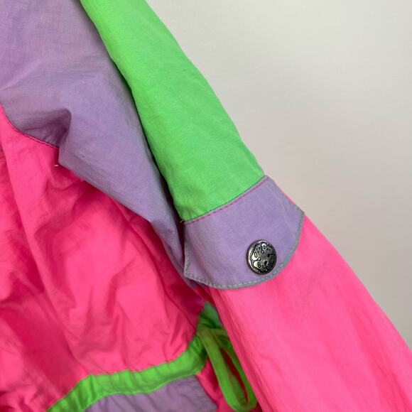 Vintage OshKosh B/gosh Girls Windbreaker Jacket 6 - Picture 5 of 15